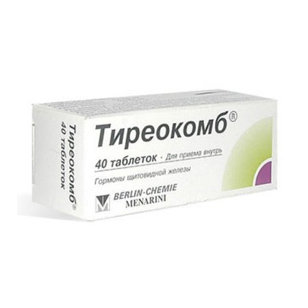 Лечение микседемы, препарат Тиреокомб
