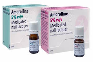 Аморолфин используется для лечения грибка ногтей