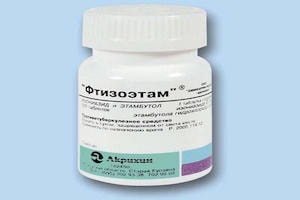 Фтизоэтам - комбинированное противотуберкулезное средство