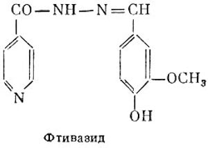 Химическая формула препарата Фтивазид