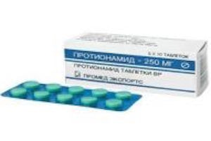 Таблетированная форма препарата Протионамид
