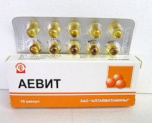 Аевит - комбинированный препарат с витамином А и Е